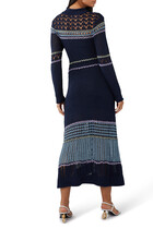 Ayda Mixed Texture Dress